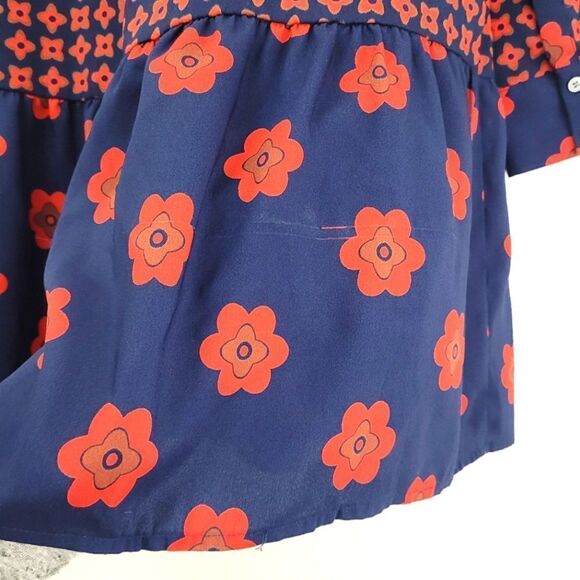 LOFT drop waist floral mini dress - Picture 6 of 7